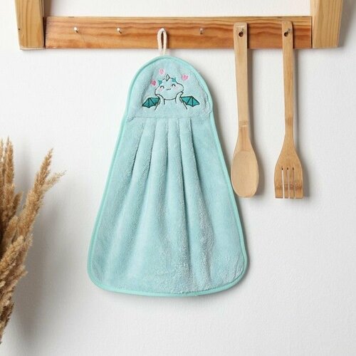 Полотенце кухонное Дракоша 25х34 см 280 гм2 микрофибра 100 пэ 699₽