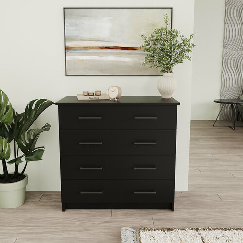 Комод Malta Plus Черный 750х719х392