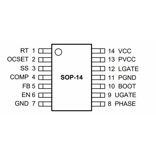 Микросхема APW7073KE-TRG