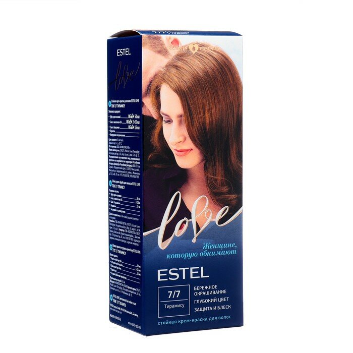 Стойкая крем-краска для волос ESTEL LOVE тирамису 9915951