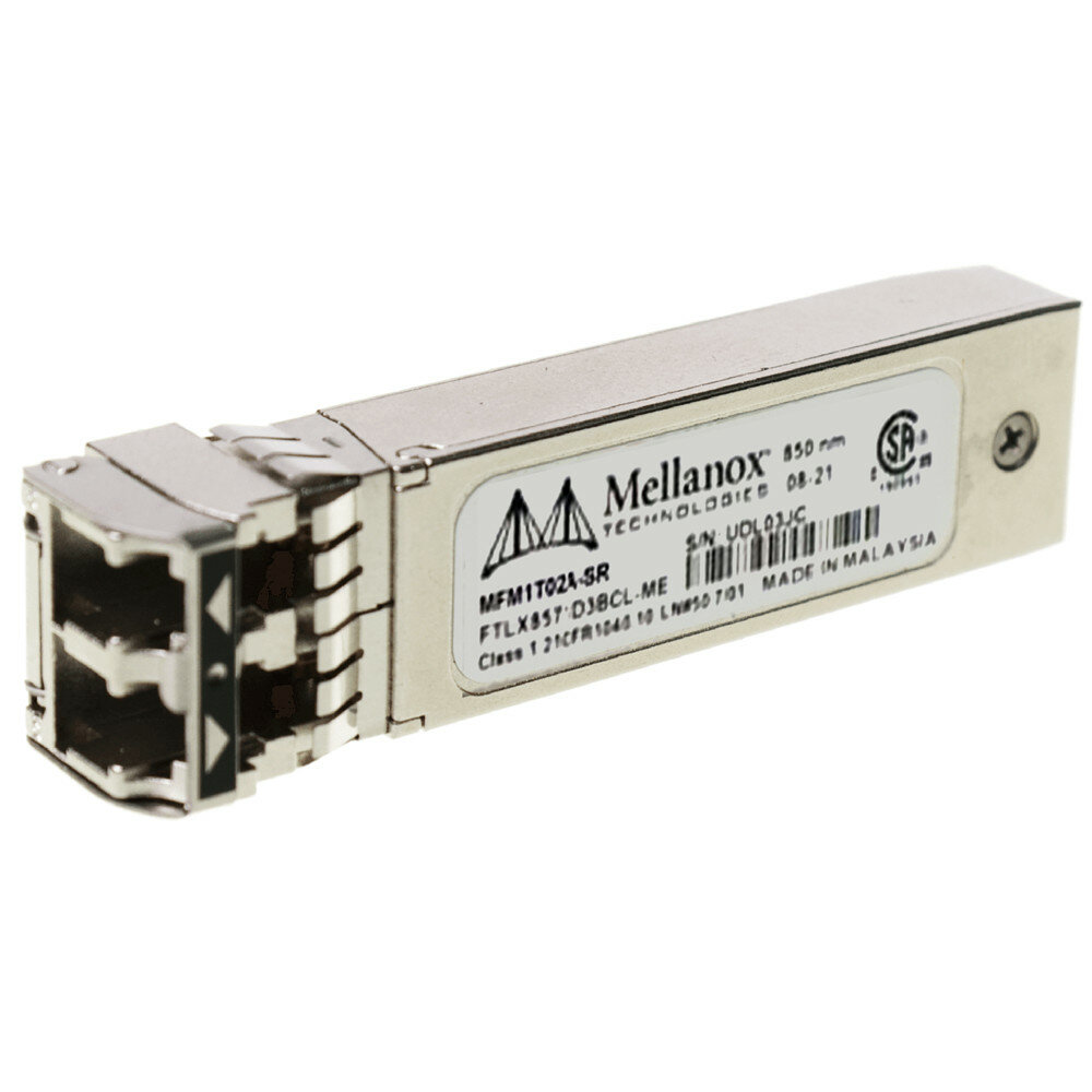 Трансивер Mellanox SFP+ optical module for 10GBASE-SR MFM1T02A-SR - фото №10