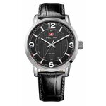 Мужские наручные часы Вектор VECTOR V8-080513 черный, механизм - Япония - изображение