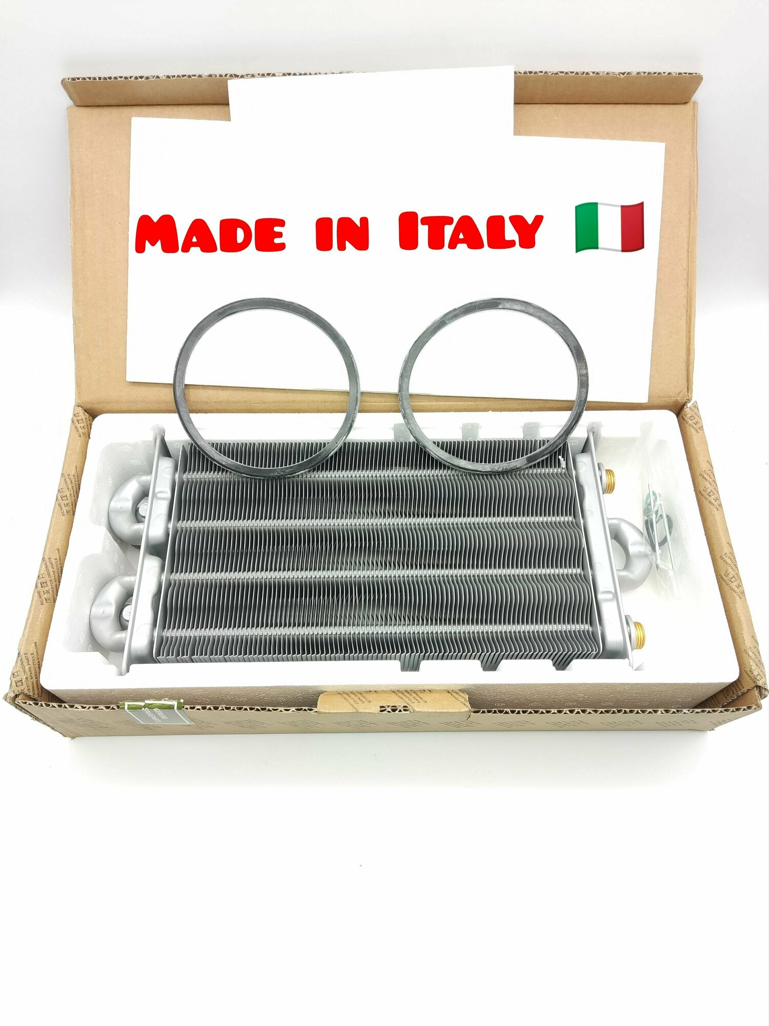 Битермический теплообменник на газовые котлы Beretta Италия CIAO 28 кВт 20005151 R10023661 10023661