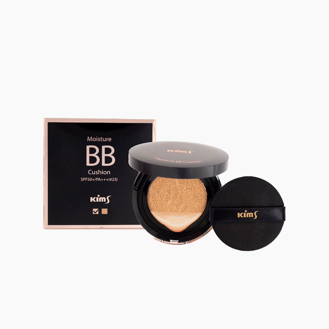 BB-кушон Kims Moisture BB Cushion SPF50+/PA+++ (#23, светло-бежевый)