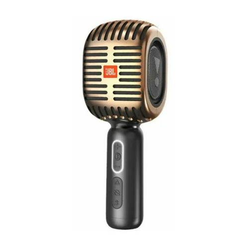 Беспроводной караоке микрофон JBL KMC 600 серебристый (silver)