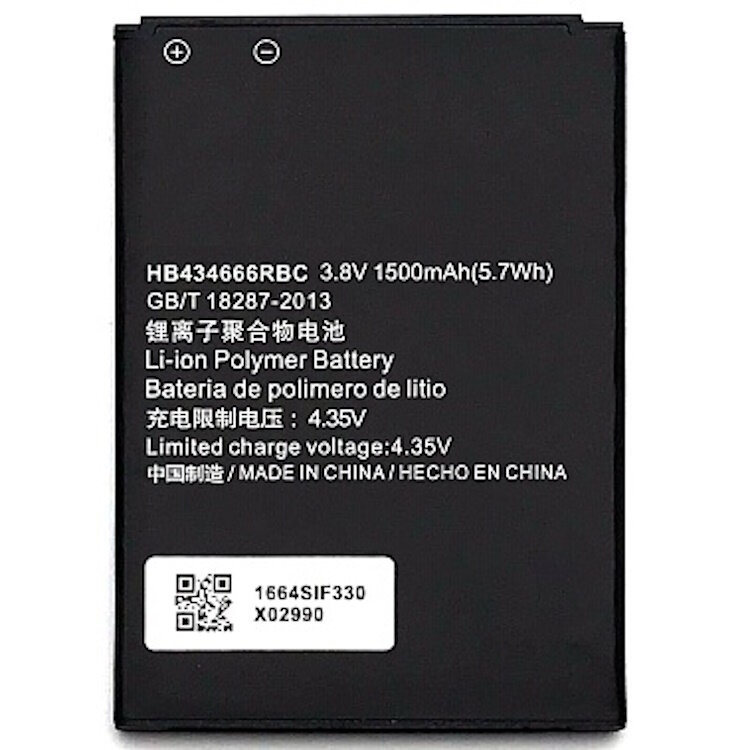 Аккумулятор для телефона Huawei E5573 MR150-3 8210FT (HB434666RBC) 5.7Wh 1500mAh 3.8V OEM