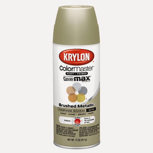 Изображение товара Универсальная эмаль KRYLON Color Master Brushed Metallic, Shampagne Nouveau, 311 гр.