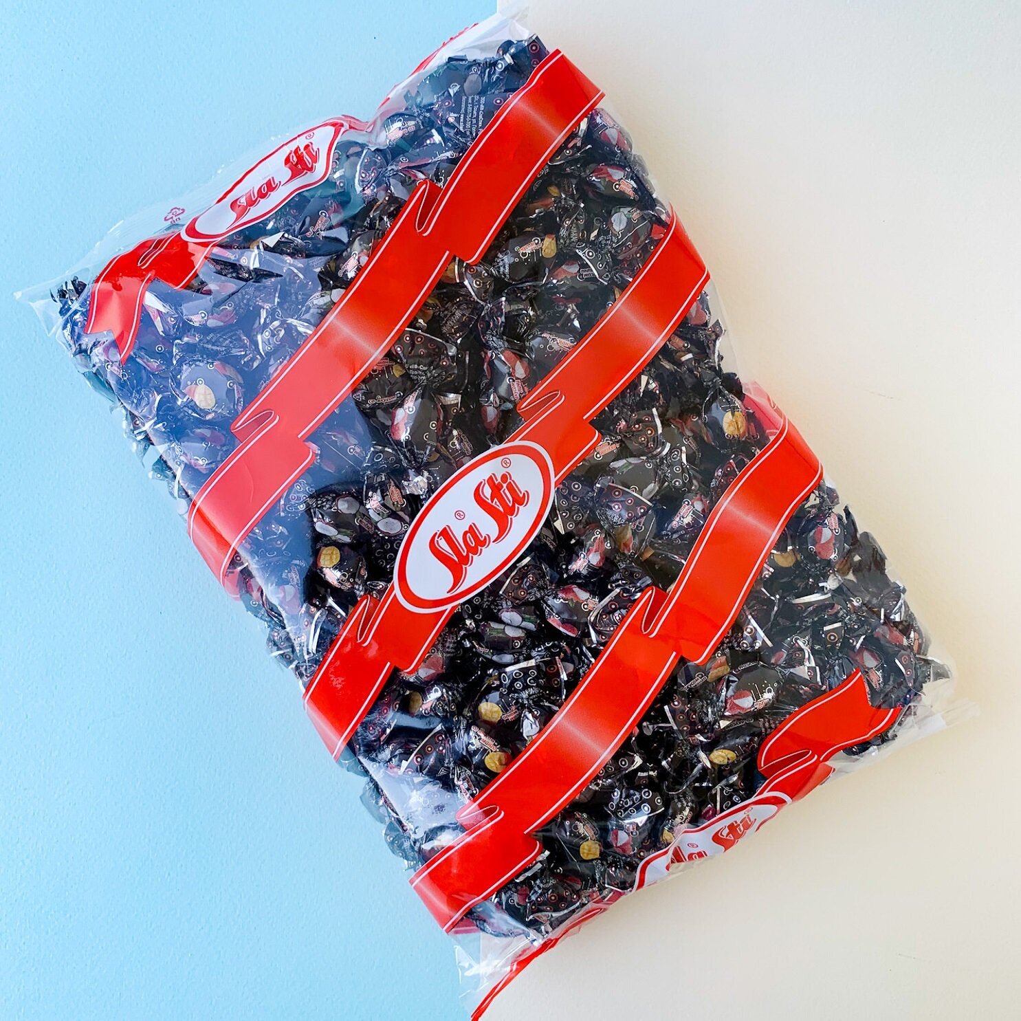 Мини-карамель "Sla Sti" леденцовая Микс (личи, манго, кокос) 1 кг — фото 1