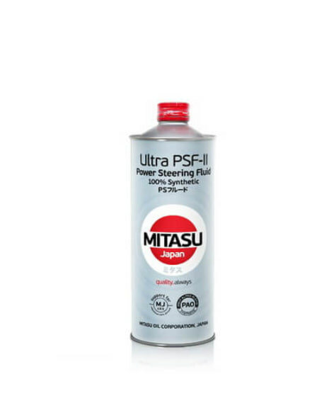 Масло гидроусилителя руля MITASU ULTRA PSF-II 100% Synthetic