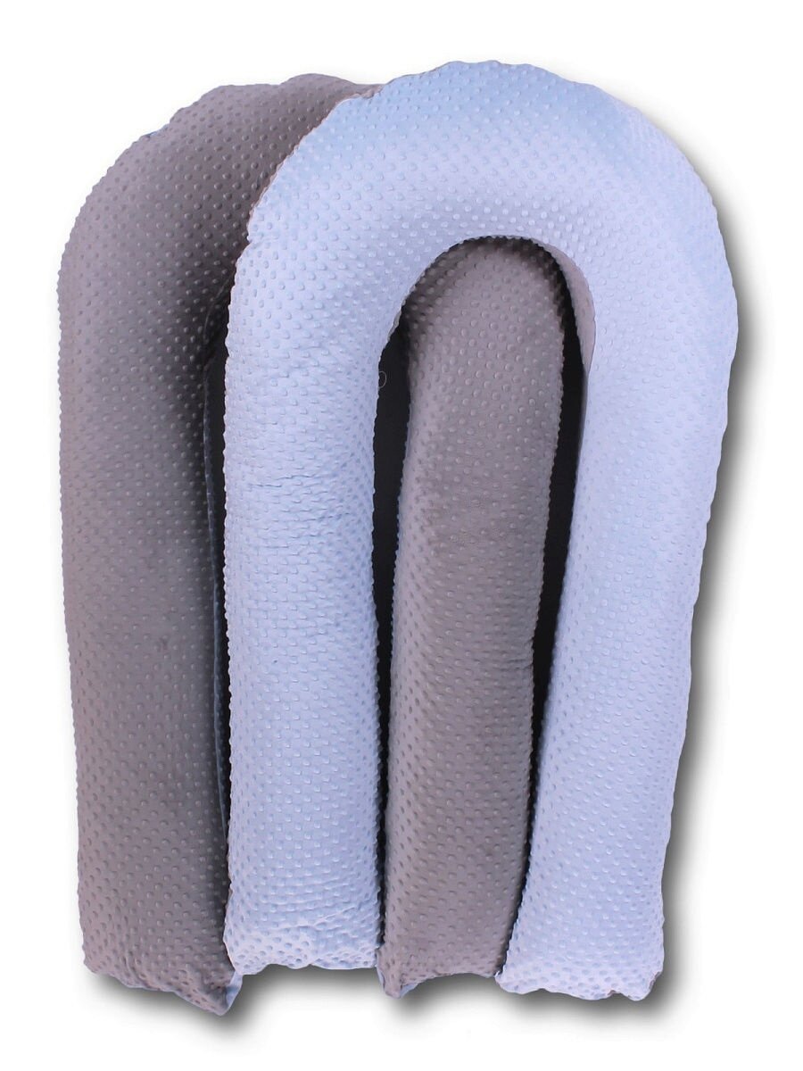 Подушка для беременных и кормящих со съёмной наволочкой и сумкой-переноской 340х35 см