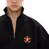 Фото #14 Свитшот OUT OF REACH Half-Zip Royal (Black) (S)