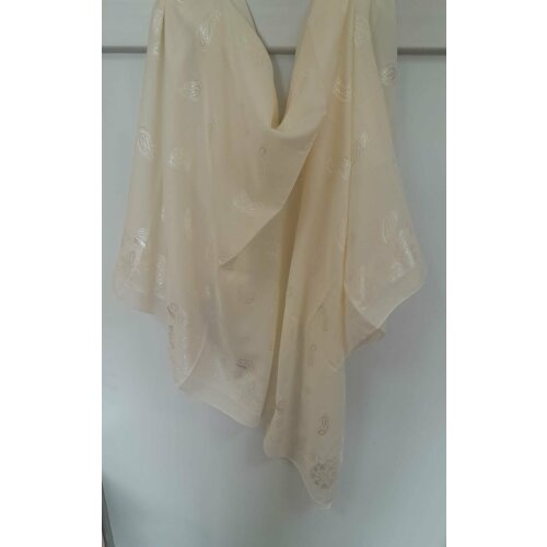 фото Платок ,100х100 см, бежевый турция