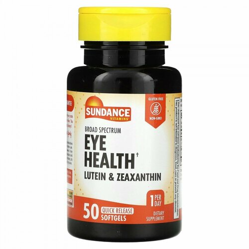 Sundance, Broad Spectrum Eye Health, 50 Quick Release Softgels