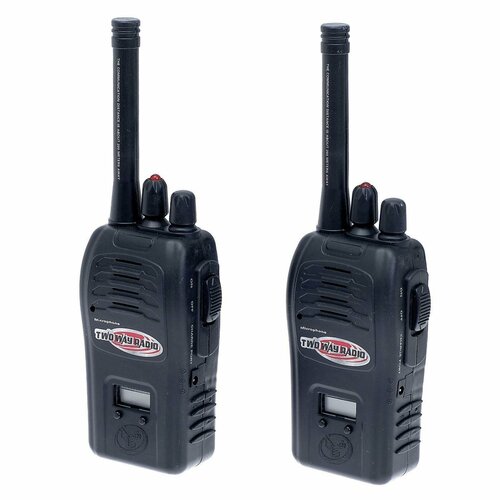 Набор раций 2шт дальность до 200 метров без шума работают от аккумулятора 185000₽