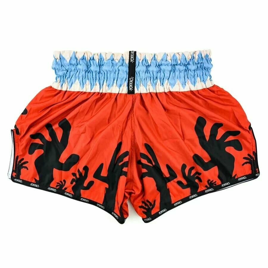 Трусы для единоборств Yokkao Базовая коллекция, размер XL, красный/голубой — фото 1