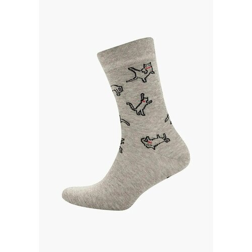 фото Носки big bang socks, размер 35-39, серый