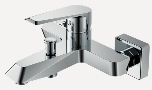 Изображение товара Смеситель для ванны ESKO NEW YORK с коротким изливом из латуни, хром