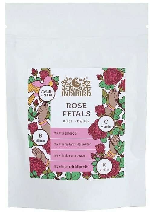 Лепестки Дамасской розы порошок (Rose Leaf Powder) 200 г