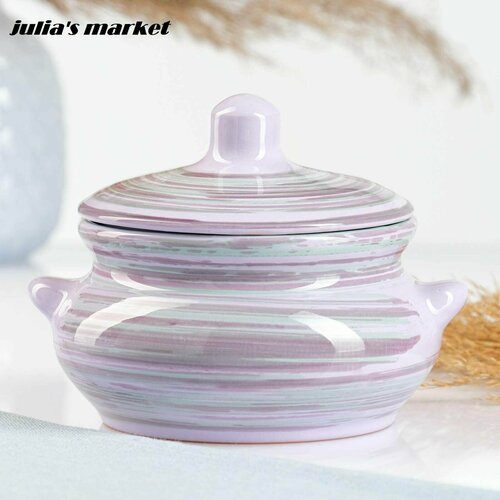 Горшок для запекания, объём 0,5л