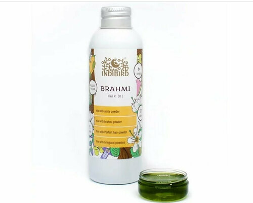 Масло для волос Брами Тайлам (Brahmi Thailam Hair Oil) 150 мл Снятие усталости, релакс, питание волос