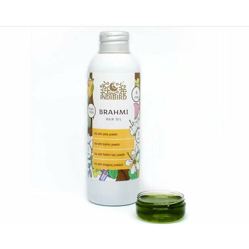 Масло для волос Брами Тайлам (Brahmi Thailam Hair Oil) 150 мл Снятие усталости, релакс, питание волос