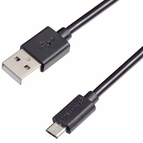 Кабель Breaking Classic USB - Micro USB, 2 метра, 2.4 A (Черный)