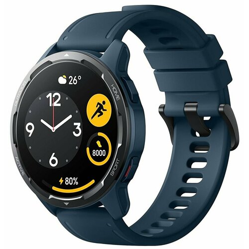 Xiaomi Умные часы Xiaomi Watch S1 Active 42 мм (Синий)