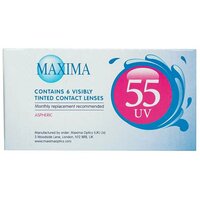 Контактные линзы Maxima 55 UV 1 месяц R. 8.8 SPH +4.00