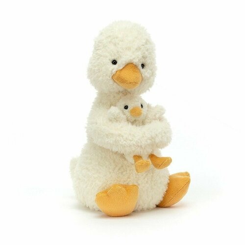 Мягкая игрушка Jellycat Huddles Duck в виде уточки