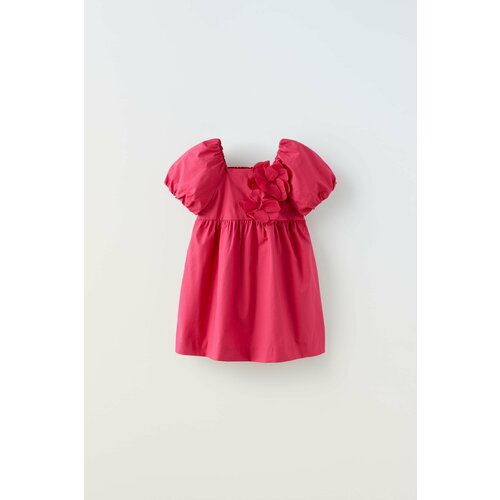 Платье Zara, размер 9-12 месяцев (80 cm), красный