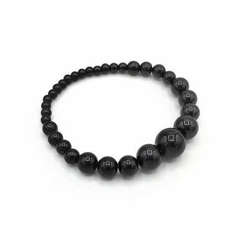 фото Браслет apsara, жемчуг культивированный, черный