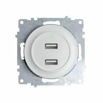 Двойная usb розетка OneKeyElectro - фото №2