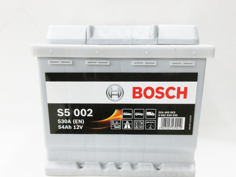 Аккумулятор BOSCH S5 C30 (Silver Plus) 554 400 053 - фото №14