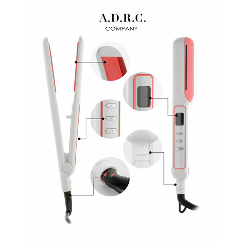 Профессиональный выпрямитель для волос Щипцы утяжок для выпрямления и Плойка утюжок для завивки волос выпрямитель для локоновкерамические лезвия 225800₽