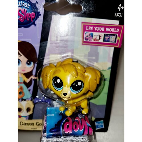 Littlest Pet Shop собачка Золотистый ретривер #4064 Damon Golden littlest pet shop золотая рыбка c1180