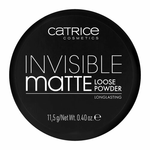 Пудра рассыпчатая для лица `CATRICE` INVISIBLE MATTE LOOSE тон 001