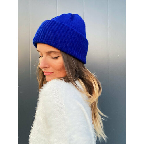 фото Шапка бини zhaki, размер onesize, синий