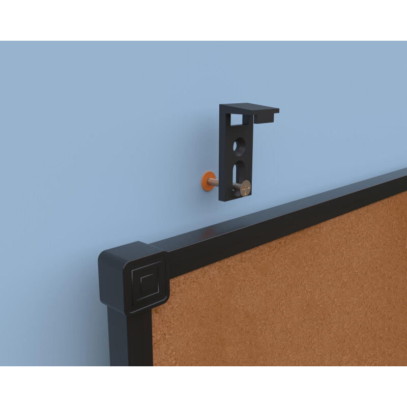 Доска пробковая Attache 100x150cm Black Frame 1504384 - фото №10