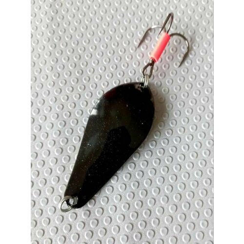 фото Блесна для рыбалки атом 2 ссср колеблющаяся/колебалка р-р 66х28, 17 гр. из латуни нет бренда