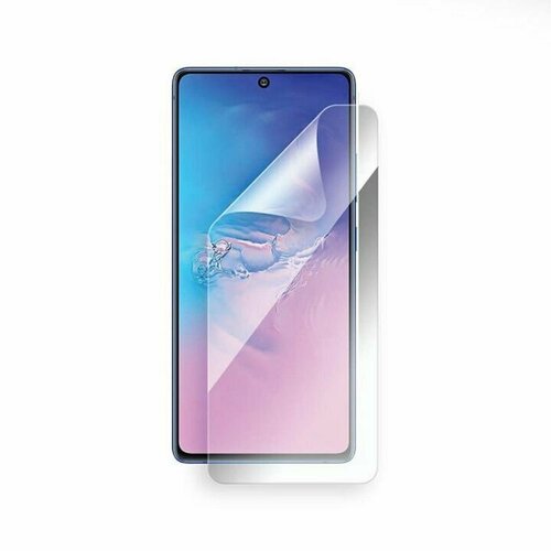Гидрогелевая защитная пленка (не стекло) для HONOR X40 GT , глянцевая, на дисплей бесцветный