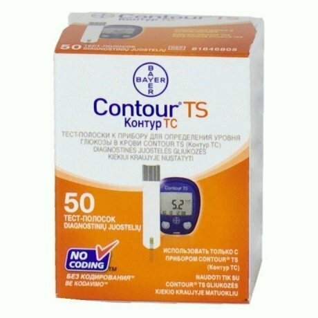 Тест-полоски для глюкометра TS Contour/Контур 25шт 2уп Ascensia Diabetes Care Holdings AG - фото №15