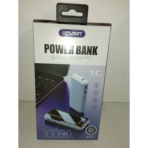 Портативный аккумулятор USB Power Bank 10000mAh EP-K11 Ecusin 130000₽