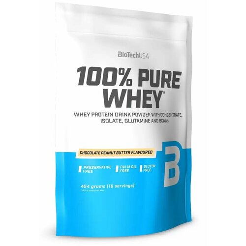 100 Pure WHEY Biotech 1000 gr, 35 порции(й), шоколадно-арахисовая паста 100 pure whey biotech 1000 gr 35 порции й кокос шоколад