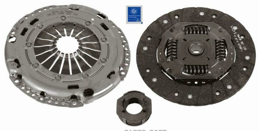 3000970082 SACHS Сцепление к-т VW GOLF V-VI/PASSAT VI-VII/JETTA/TOURAN 1.4TSI 05-
