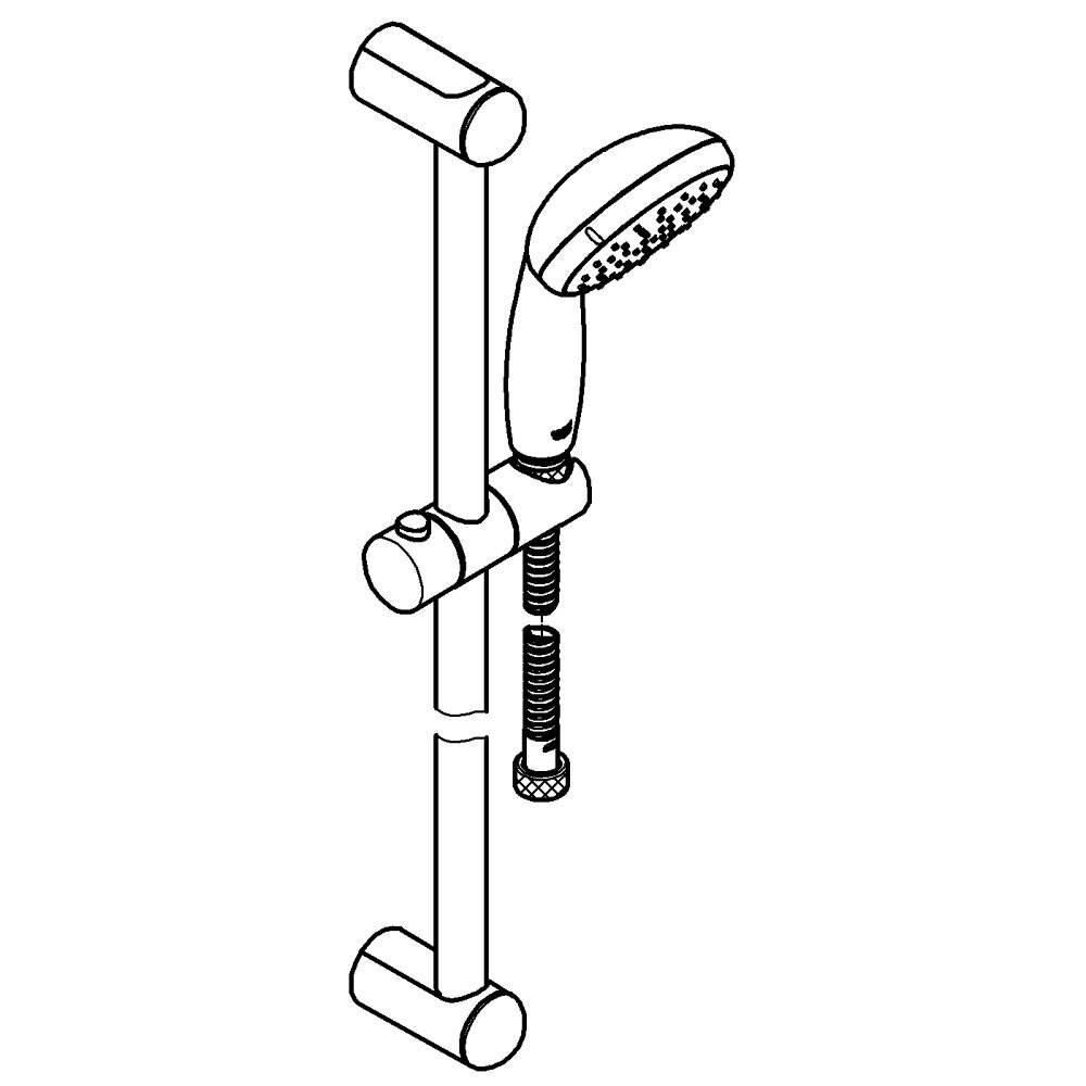 Душевой гарнитур Grohe - фото №20