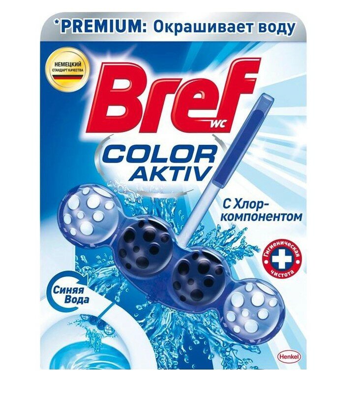 Bref туалетный блок Сolor Аctive с Хлор компонентом 2 шт. - фотография № 20