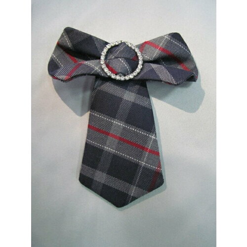 Бабочка Классики, серебряный, серый