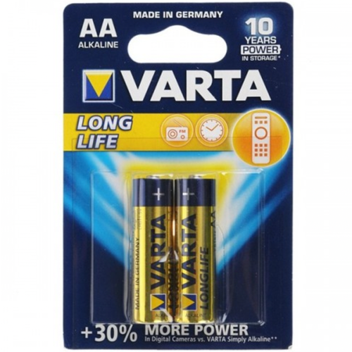 Варта / Varta - Батарейки Longlife mignon AA LR6 1,5V 2 шт