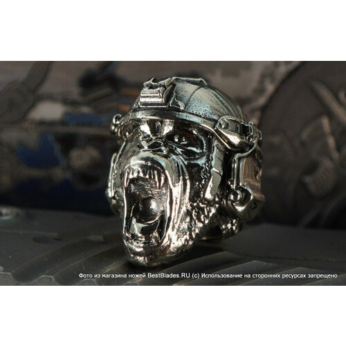 Бусина Rusband Солдат (нейзильбер)