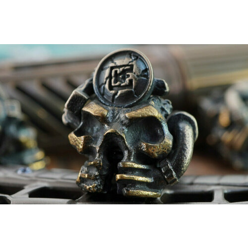 Бусина для темляка - CKF Мерзость Стимпанк